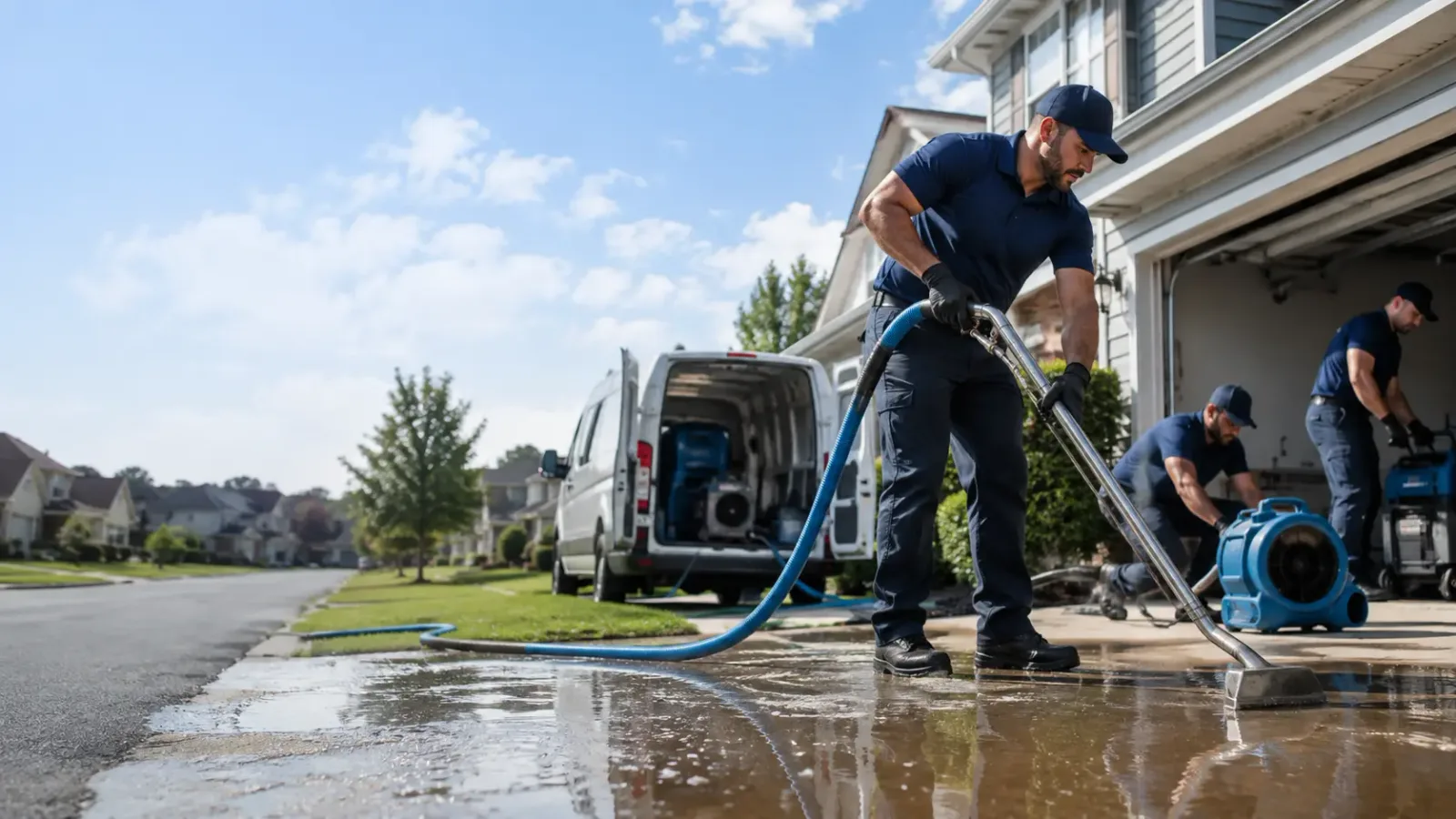 Flooded Basement Cleanup in Lovely, KY